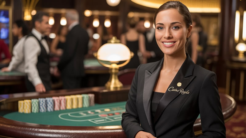 caissier casino