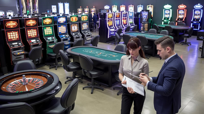 fournisseurs de materiels casinos