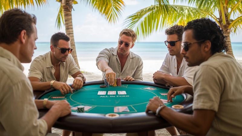 Carribean stud poker