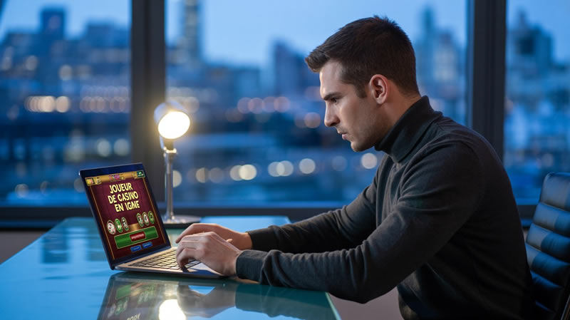 Joueur de Casino en ligne