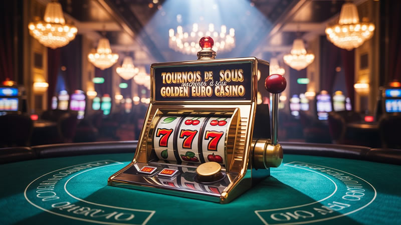 TOURNOIS machine a sous golden euro