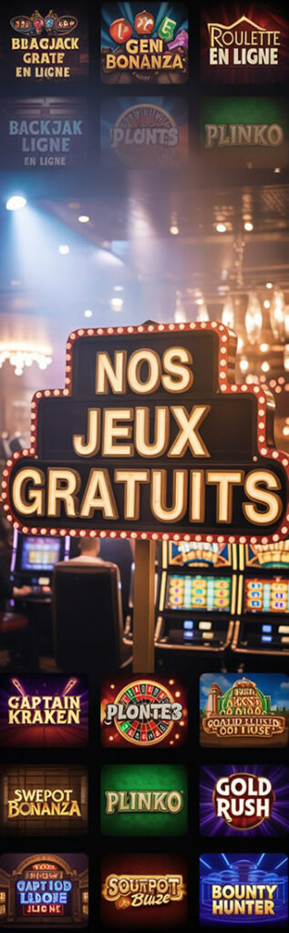 jeux de casino gratuit