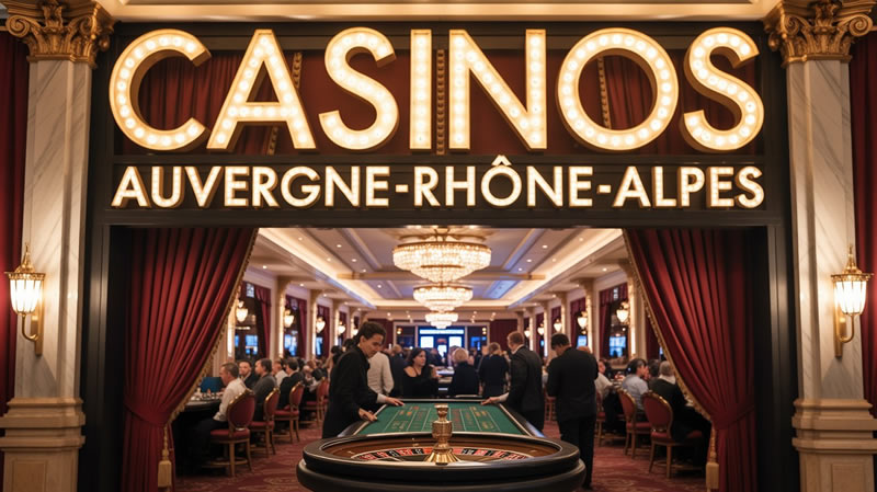 Casinos Auvergne-Rhône-Alpes