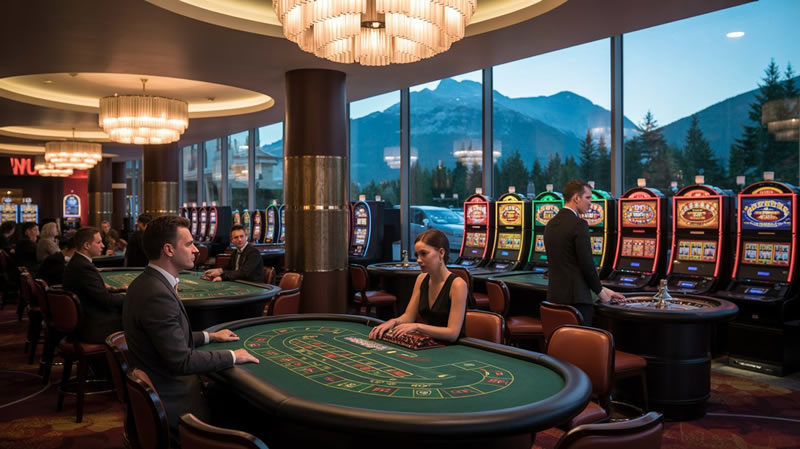 Casinos Colombie Britanique