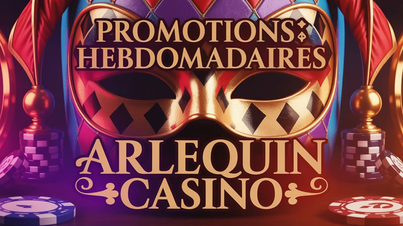 Promotions hebdomadaires Arlequin Casino